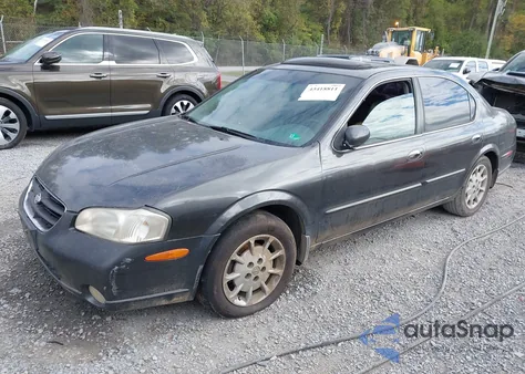 2000 Nissan Maxima Gle/Gxe/Se из США, поврежденный, VIN JN1CA31A0YT003853